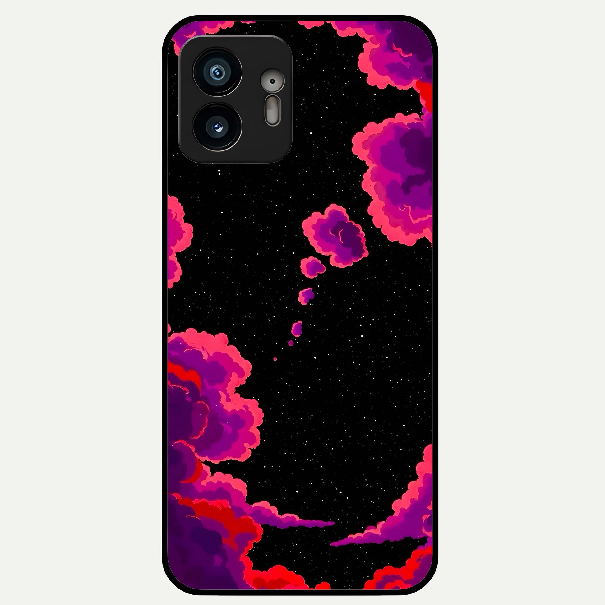  Galaxy Dream Frame Glass Case For Nothing Phone 2 back cover – full design glossy printed glass finish