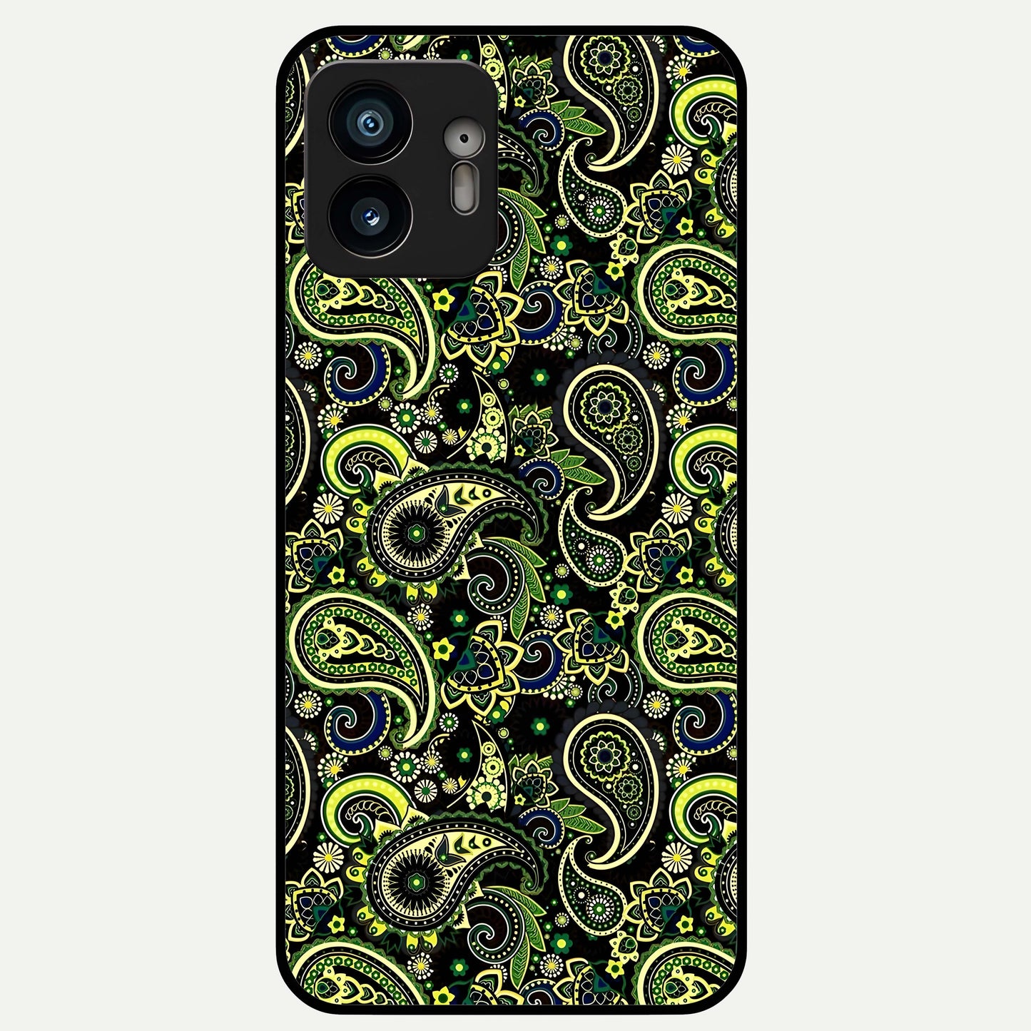  Green Kawasaki Glass Case For Nothing Phone 2 back cover – full design glossy printed glass finish