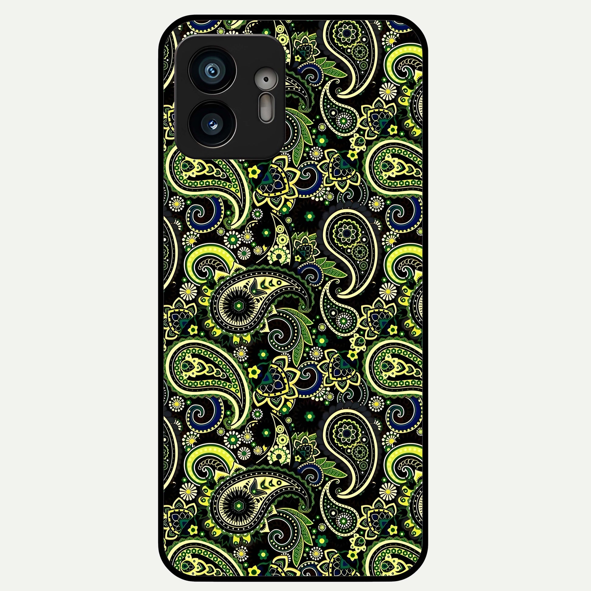  Green Kawasaki Glass Case For Nothing Phone 2 back cover – full design glossy printed glass finish