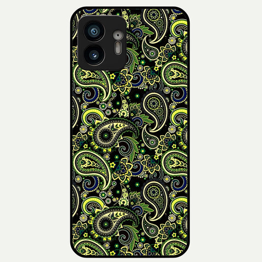  Green Kawasaki Glass Case For Nothing Phone 2 back cover – full design glossy printed glass finish