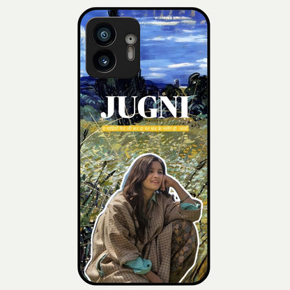  Jugni Soul Vibes Glass Case For Nothing Phone 2 back cover – full design glossy printed glass finish
