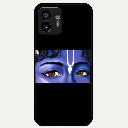  Krishna Eye Glass Case For Nothing Phone 2 back cover – full design glossy printed glass finish