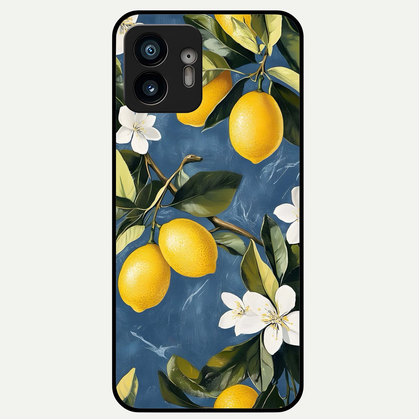  Lemon Dream Garden Glass Case For Nothing Phone 2 back cover – full design glossy printed glass finish