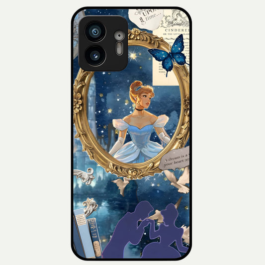  Midnight Queen Glass Case For Nothing Phone 2 back cover – full design glossy printed glass finish