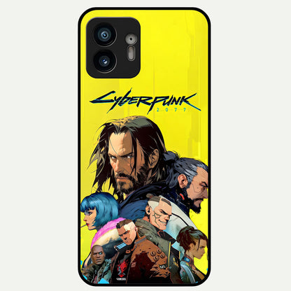  Neon Rebel Genesis Glass Case For Nothing Phone 2 back cover – full design glossy printed glass finish