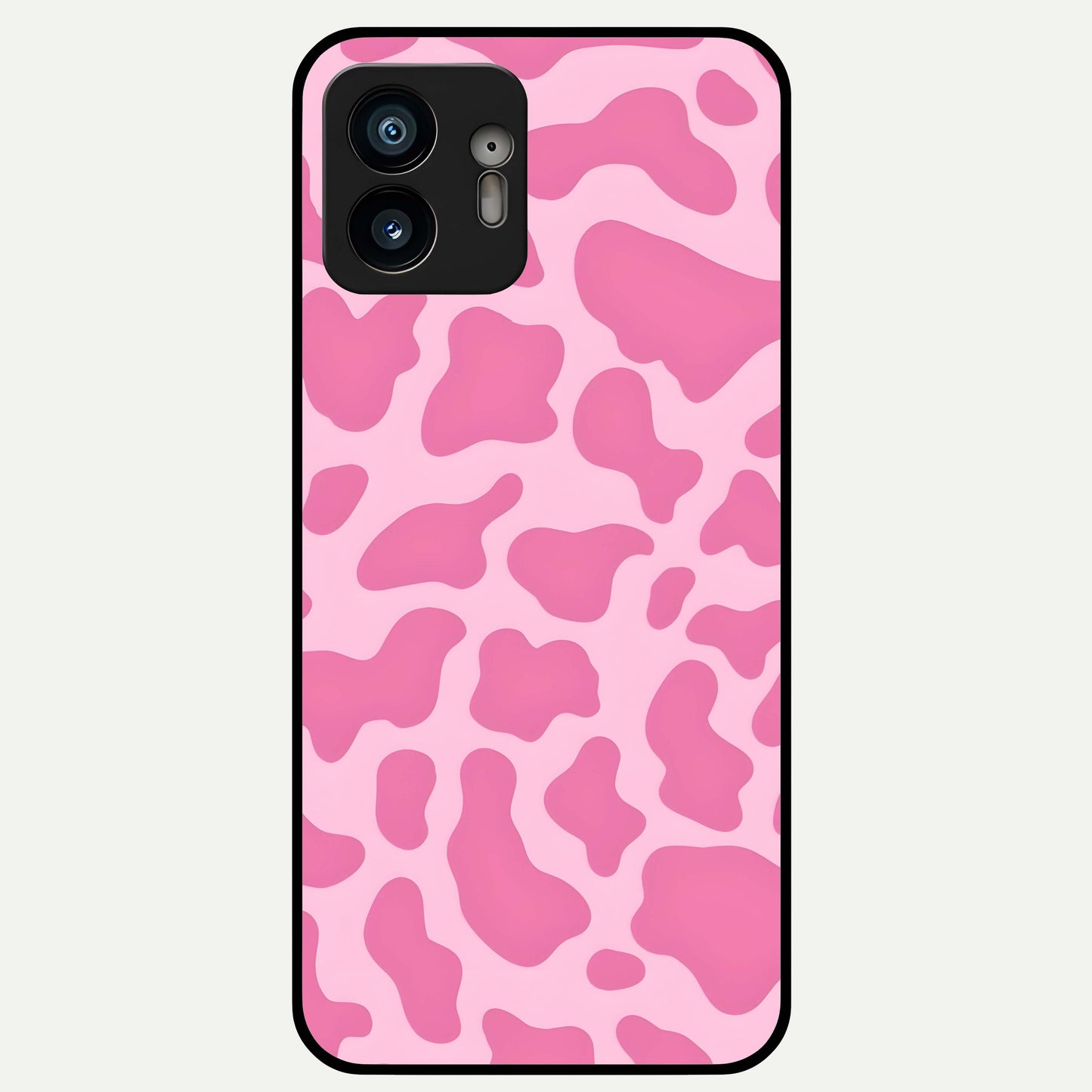  Pink Sunflower Glow Glass Case For Nothing Phone 2 back cover – full design glossy printed glass finish