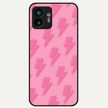  Pinkish Scenery Glass Case For Nothing Phone 2 back cover – full design glossy printed glass finish