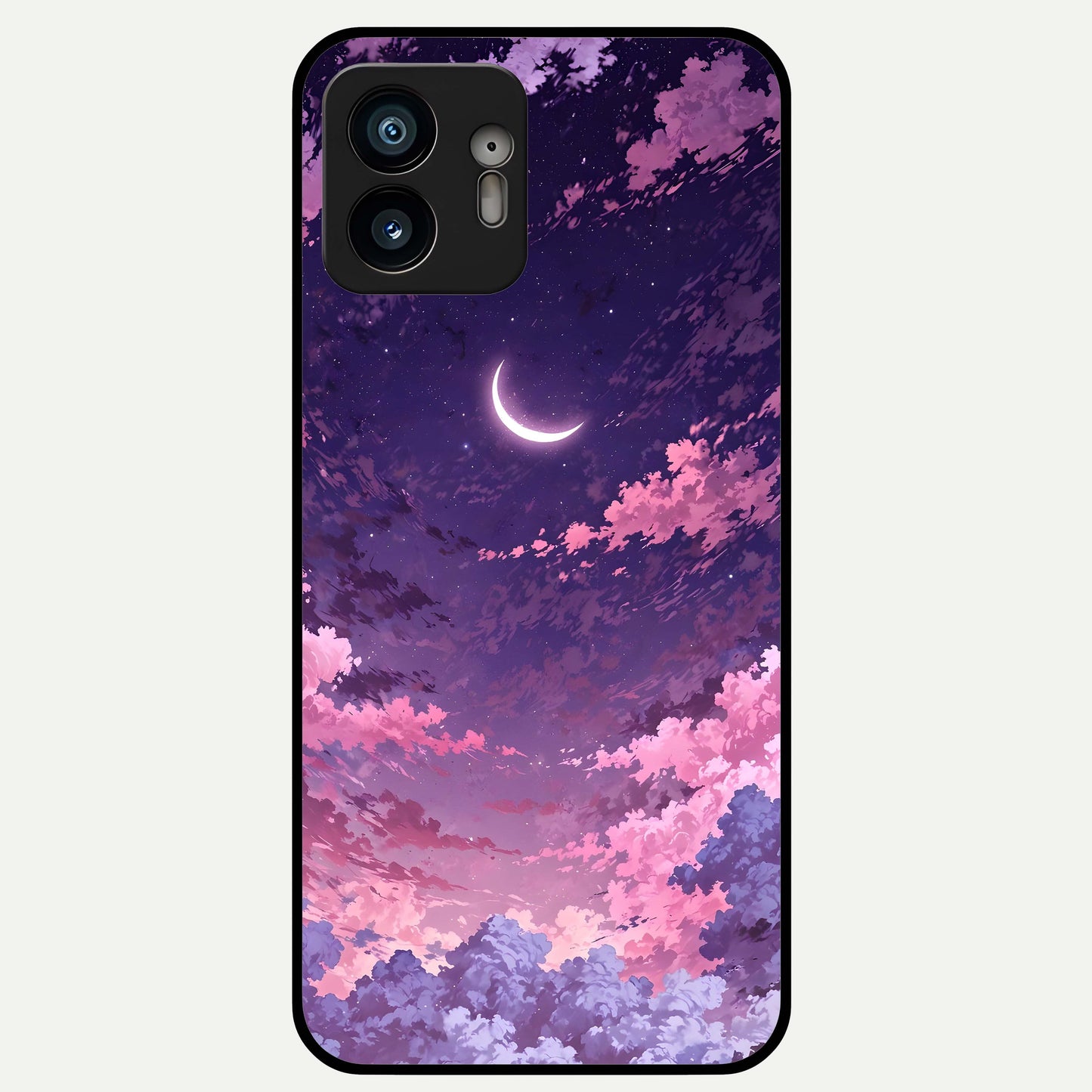  Sky Drift Clouds Glass Case For Nothing Phone 2 back cover – full design glossy printed glass finish
