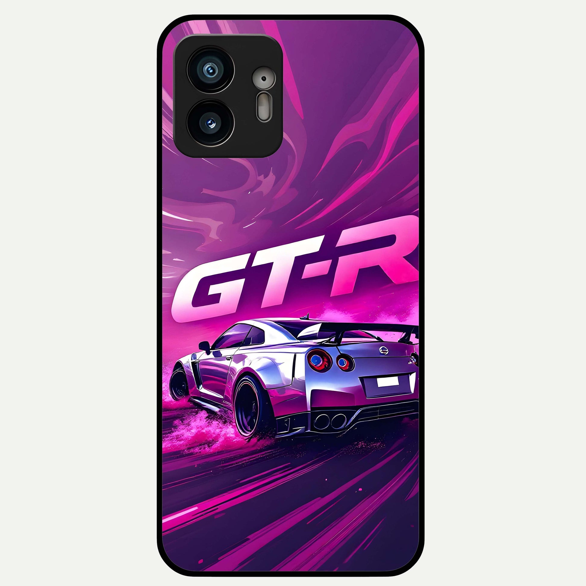 Speed Drift Legend Glass Case For Nothing Phone 2 back cover – full design glossy printed glass finish