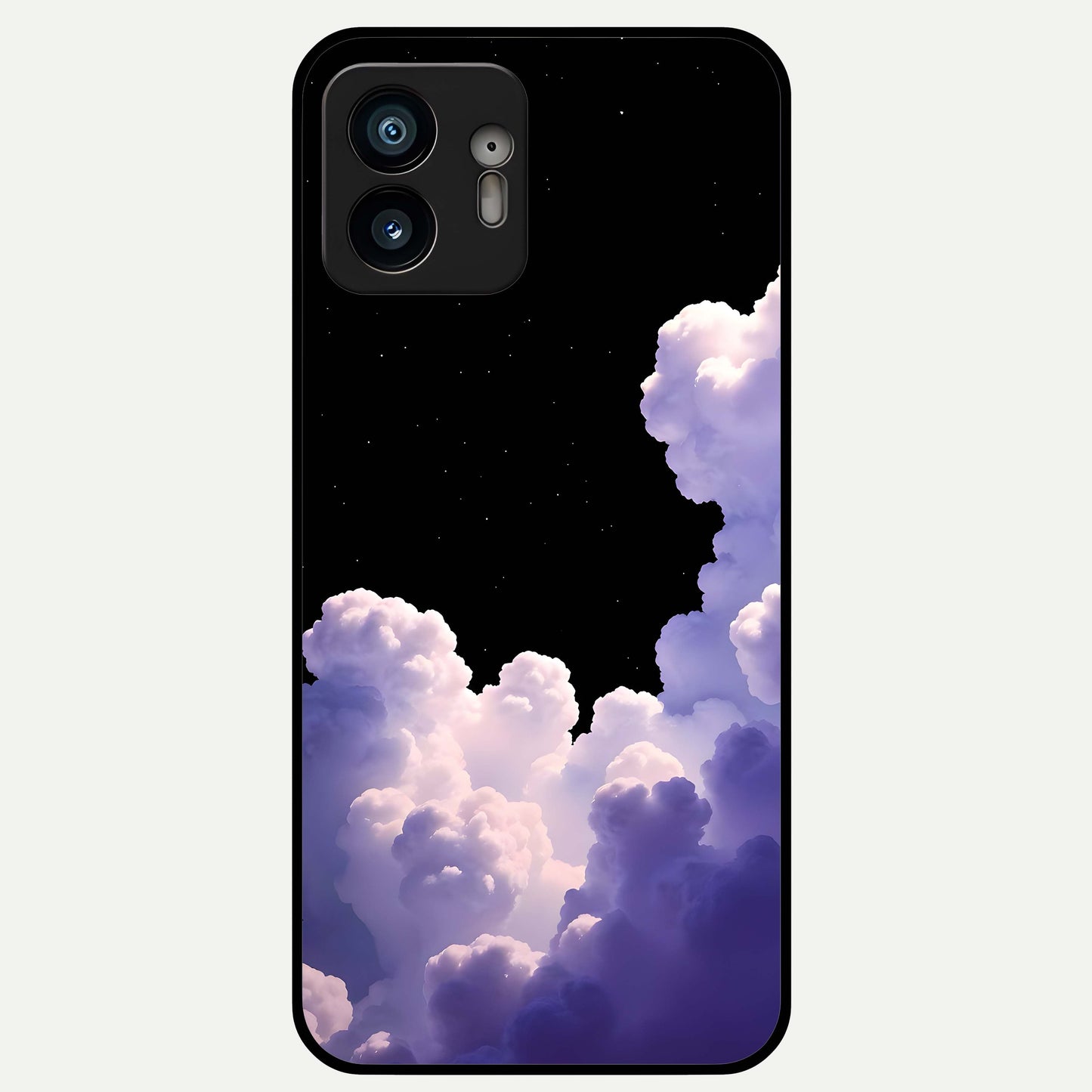  Starlit Night Whispers Glass Case For Nothing Phone 2 back cover – full design glossy printed glass finish