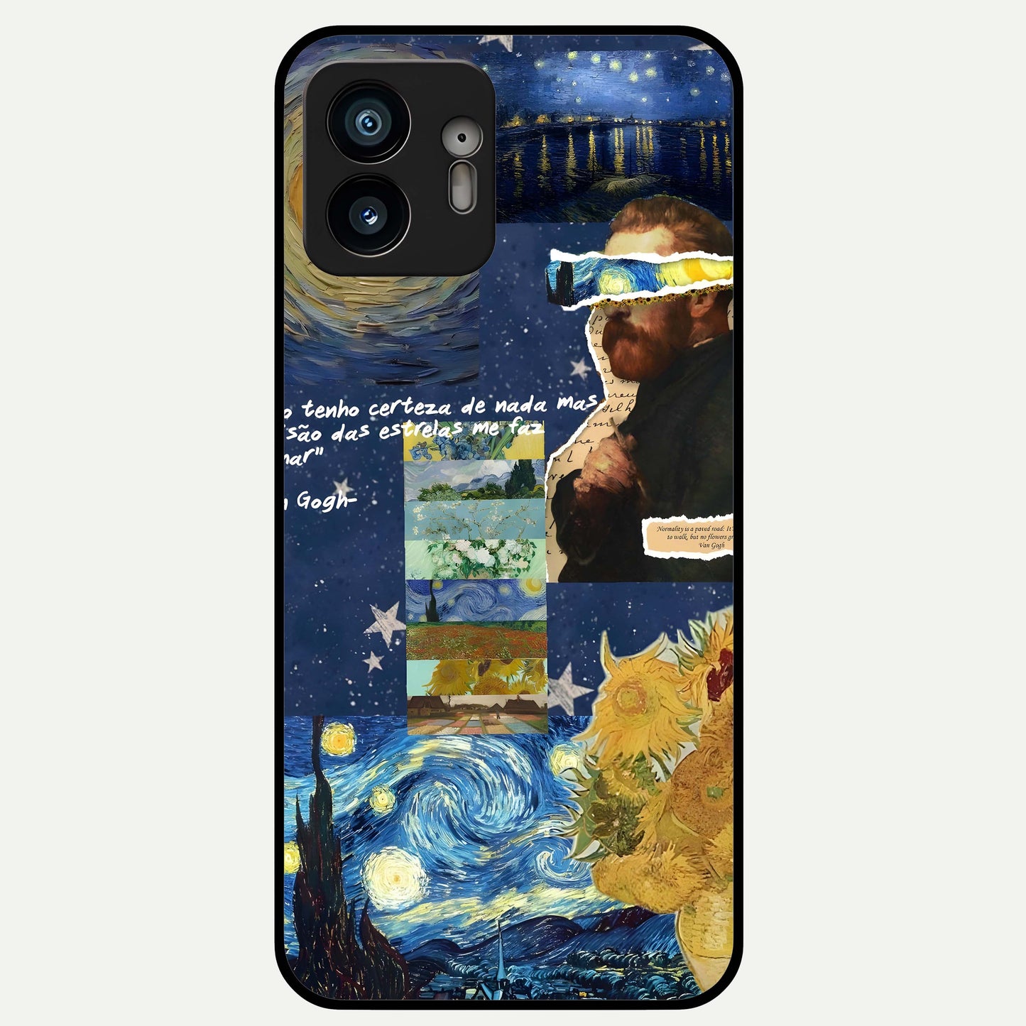 Starry Dream Vision Glass Case For Nothing Phone 2 back cover – full design glossy printed glass finish