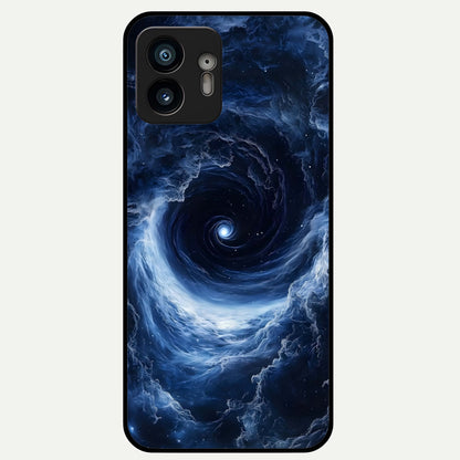  Stunning Galaxy Glass Case For Nothing Phone 2 back cover – full design glossy printed glass finish