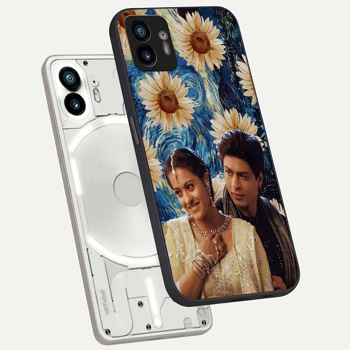  Eternal Love Story phone case For Nothing Phone 2 showing premium glass back cover with detailed artwork