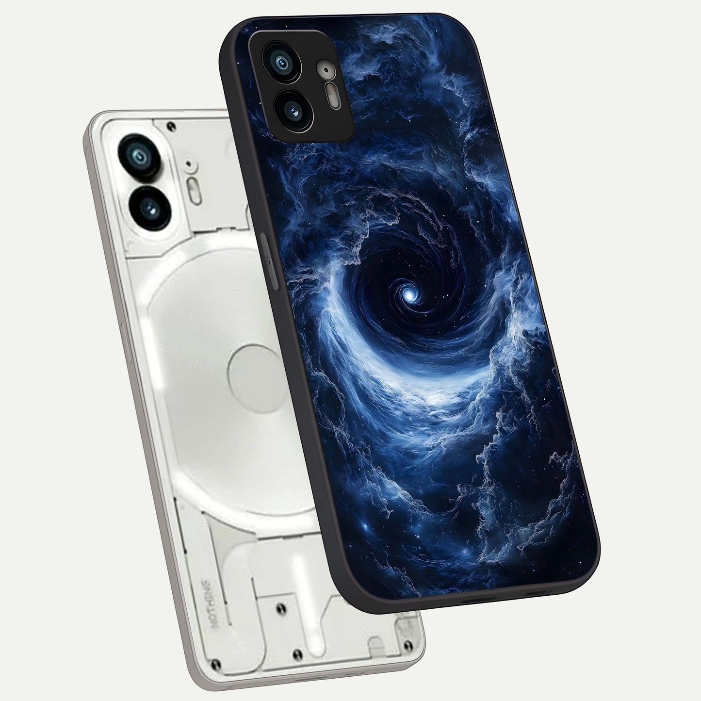  Stunning Galaxy phone case For Nothing Phone 2 showing premium glass back cover with detailed artwork