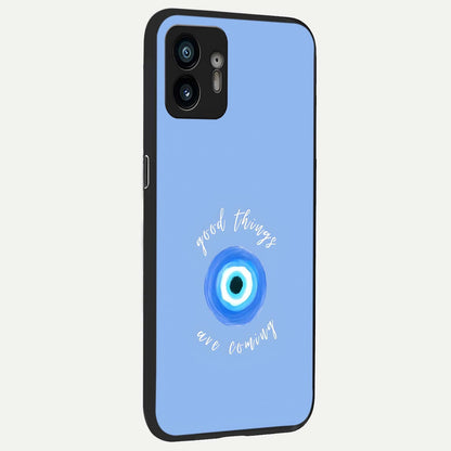  Bright Future Ahead back cover For Nothing Phone 2 slim fit glass case with vibrant aesthetic design
