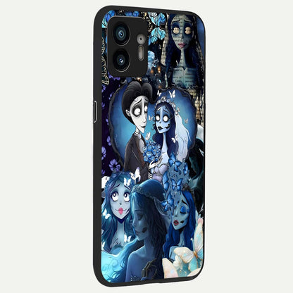  Butterfly Ghost Soul back cover For Nothing Phone 2 slim fit glass case with vibrant aesthetic design