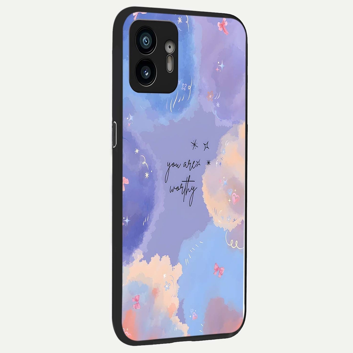  Celestial Cloud Magic back cover For Nothing Phone 2 slim fit glass case with vibrant aesthetic design