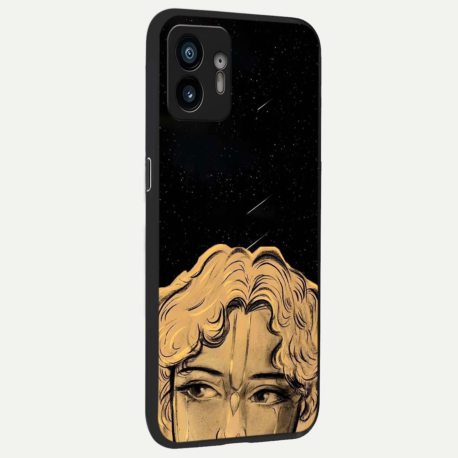  Celestial Gods Plan back cover For Nothing Phone 2 slim fit glass case with vibrant aesthetic design