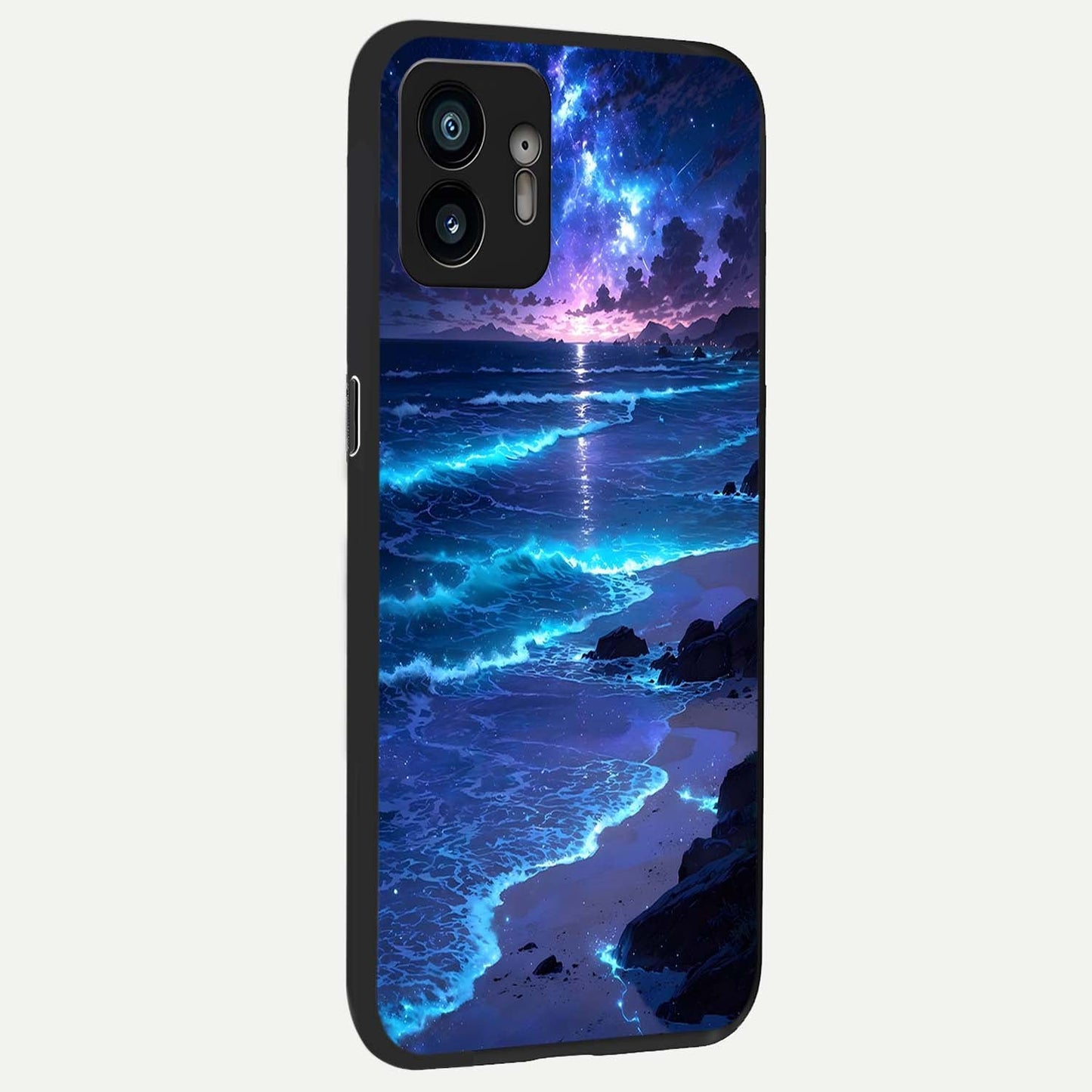  Classic Damn Look back cover For Nothing Phone 2 slim fit glass case with vibrant aesthetic design