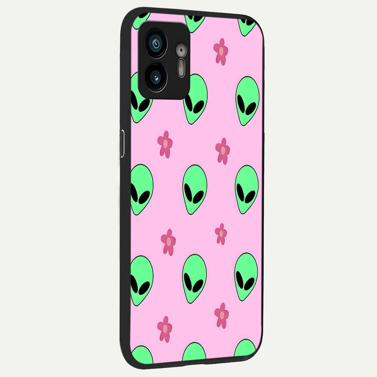  Cosmic Cute Crush back cover For Nothing Phone 2 slim fit glass case with vibrant aesthetic design