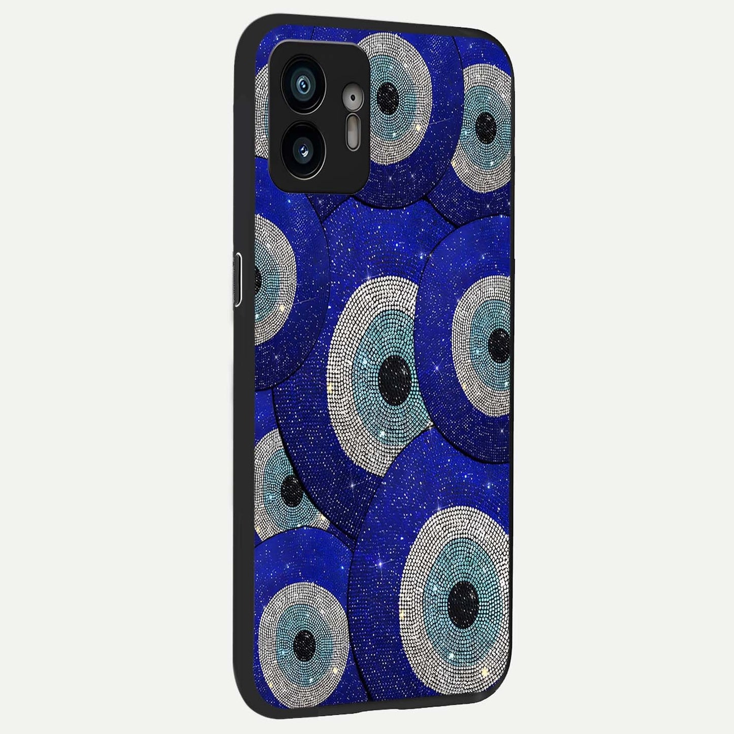  Galaxy Eye Flow back cover For Nothing Phone 2 slim fit glass case with vibrant aesthetic design