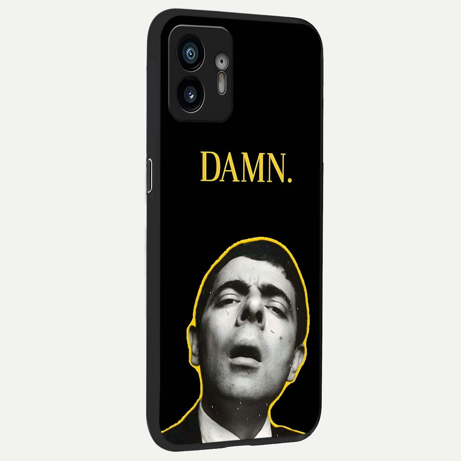  Mr Bean Damn back cover For Nothing Phone 2 slim fit glass case with vibrant aesthetic design