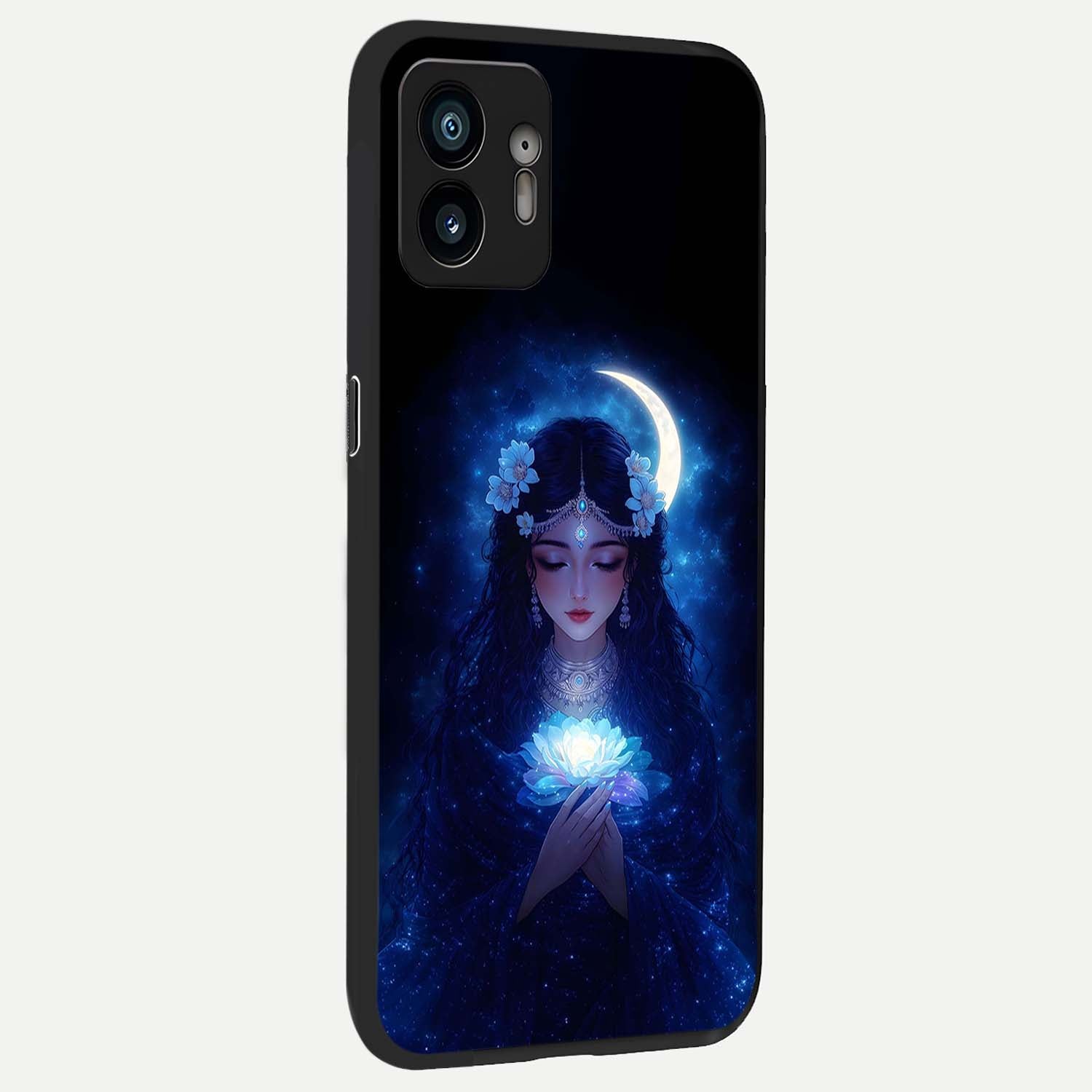  Mystic Moon Queen back cover For Nothing Phone 2 slim fit glass case with vibrant aesthetic design