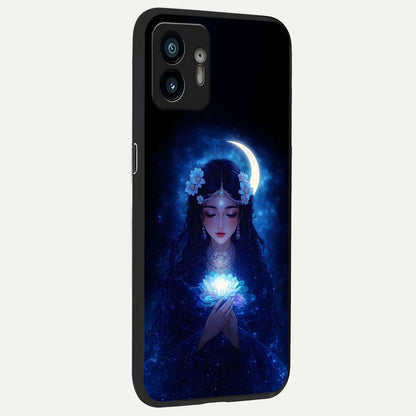  Mystic Moon Queen back cover For Nothing Phone 2 slim fit glass case with vibrant aesthetic design