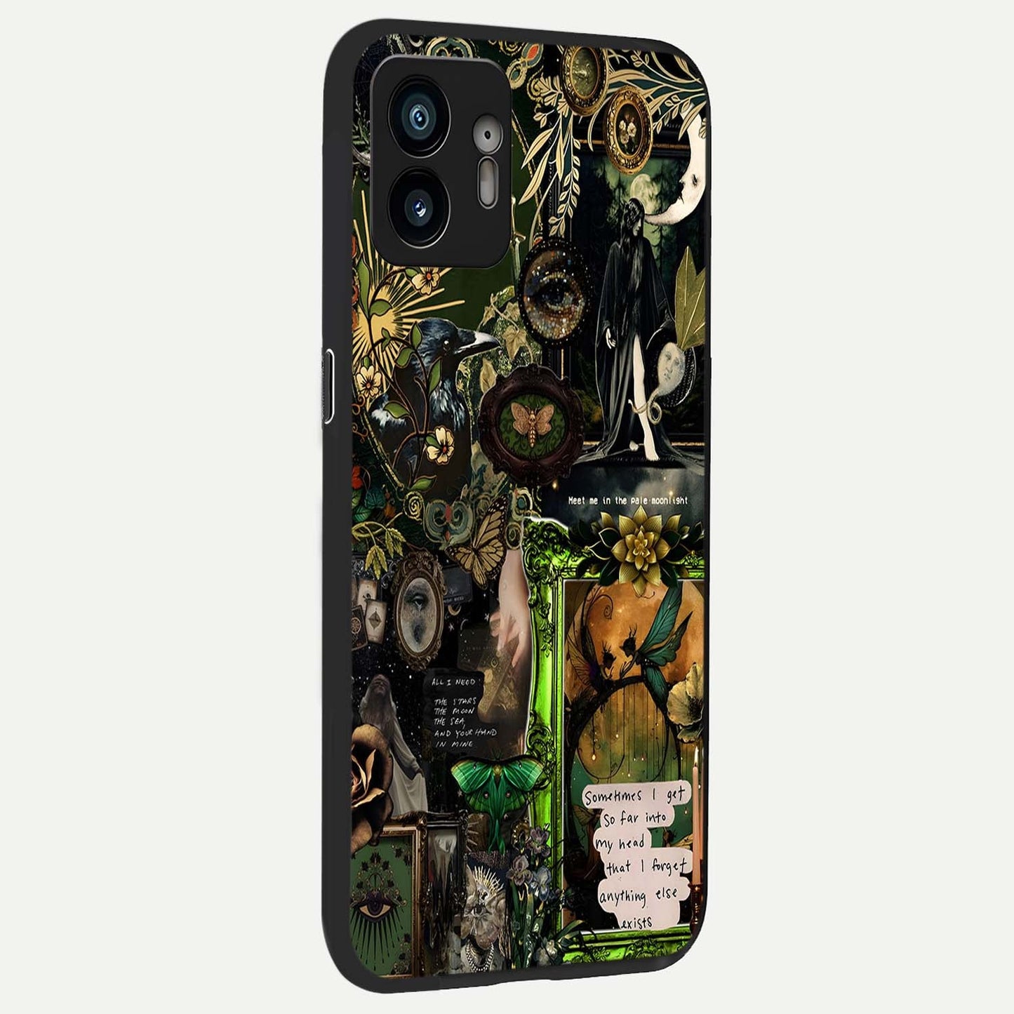  Mystic Woods Secret back cover For Nothing Phone 2 slim fit glass case with vibrant aesthetic design