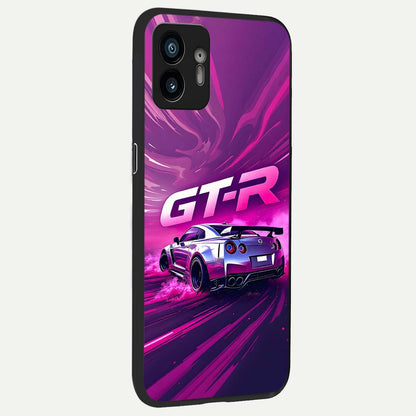  Speed Drift Legend back cover For Nothing Phone 2 slim fit glass case with vibrant aesthetic design