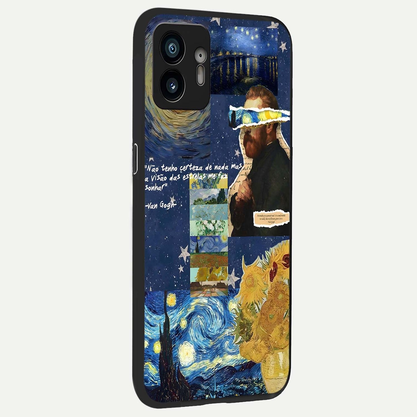  Starry Dream Vision back cover For Nothing Phone 2 slim fit glass case with vibrant aesthetic design