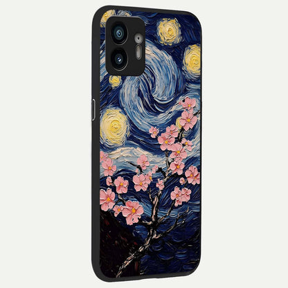  Van Gogh Scenery back cover For Nothing Phone 2 slim fit glass case with vibrant aesthetic design