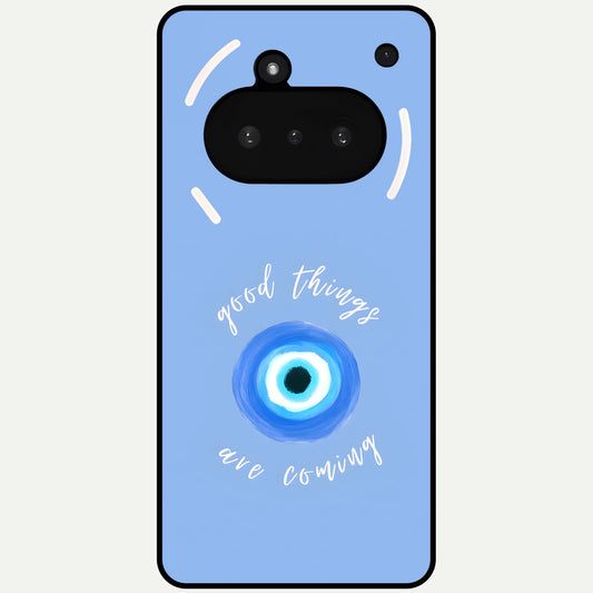  Bright Future Ahead Glass Case For Nothing Phone 3A back cover – full design glossy printed glass finish
