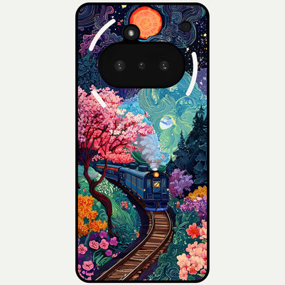  Digital Art Glass Case For Nothing Phone 3A back cover – full design glossy printed glass finish