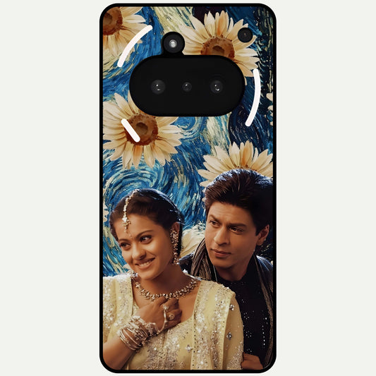  Eternal Love Story Glass Case For Nothing Phone 3A back cover – full design glossy printed glass finish
