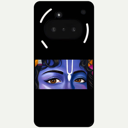  Krishna Eye Glass Case For Nothing Phone 3A back cover – full design glossy printed glass finish