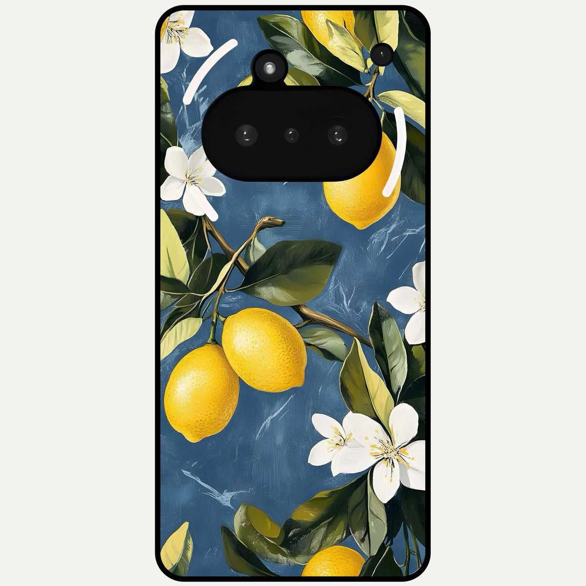  Lemon Dream Garden Glass Case For Nothing Phone 3A back cover – full design glossy printed glass finish