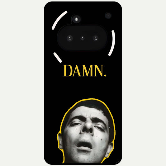  Mr Bean Damn Glass Case For Nothing Phone 3A back cover – full design glossy printed glass finish