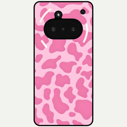  Pinkish Scenery Glass Case For Nothing Phone 3A back cover – full design glossy printed glass finish