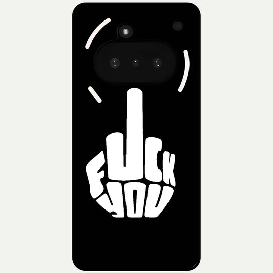  Rebel Mode On Glass Case For Nothing Phone 3A back cover – full design glossy printed glass finish