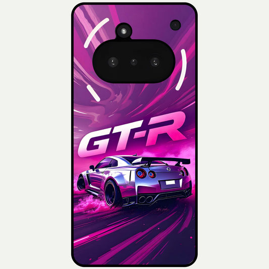  Speed Drift Legend Glass Case For Nothing Phone 3A back cover – full design glossy printed glass finish
