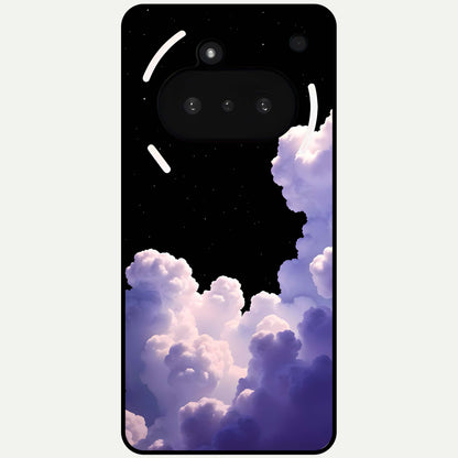  Starlit Night Whispers Glass Case For Nothing Phone 3A back cover – full design glossy printed glass finish