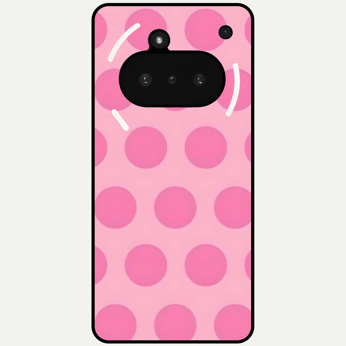  Sweet Dot Dreams Glass Case For Nothing Phone 3A back cover – full design glossy printed glass finish