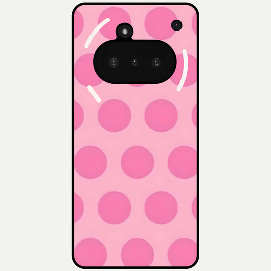  Sweet Dot Dreams Glass Case For Nothing Phone 3A back cover – full design glossy printed glass finish