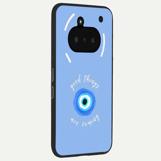  Bright Future Ahead phone case For Nothing Phone 3A showing premium glass back cover with detailed artwork