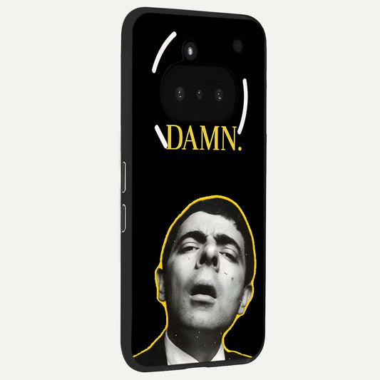 Mr Bean Damn phone case For Nothing Phone 3A showing premium glass back cover with detailed artwork