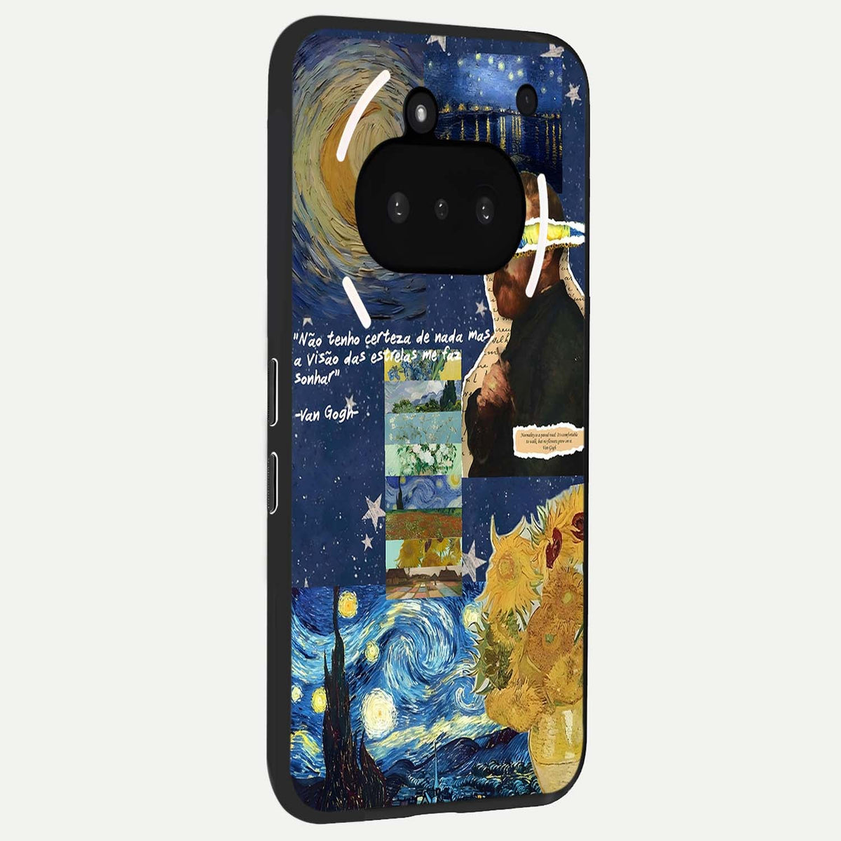  Starry Dream Vision phone case For Nothing Phone 3A showing premium glass back cover with detailed artwork