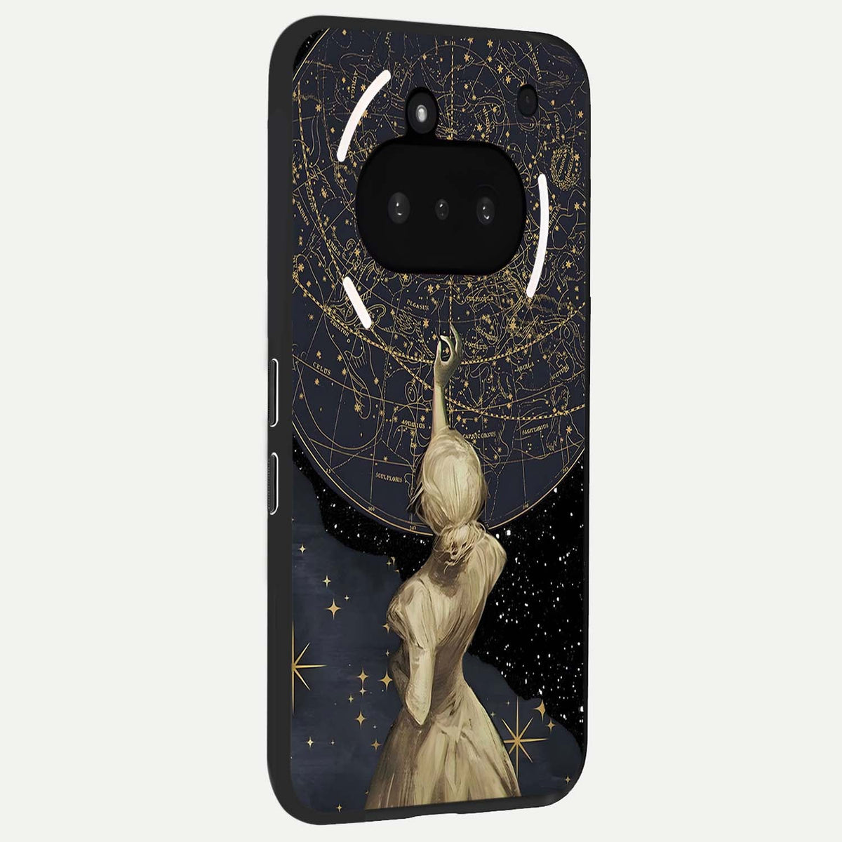  Taylor Swift Girl phone case For Nothing Phone 3A showing premium glass back cover with detailed artwork