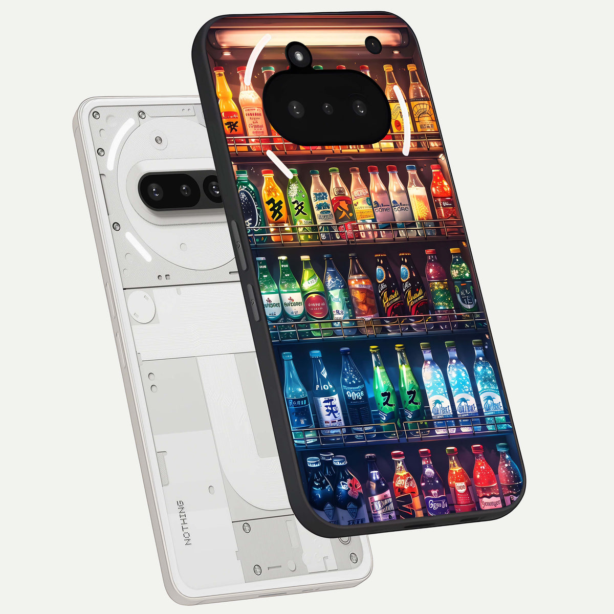  Colorfull Tree back cover For Nothing Phone 3A slim fit glass case with vibrant aesthetic design