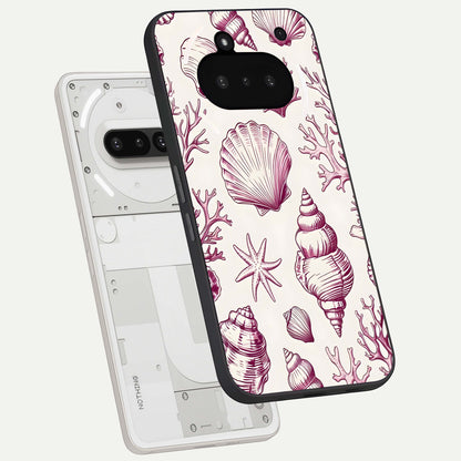  Pink Power Sparks back cover For Nothing Phone 3A slim fit glass case with vibrant aesthetic design